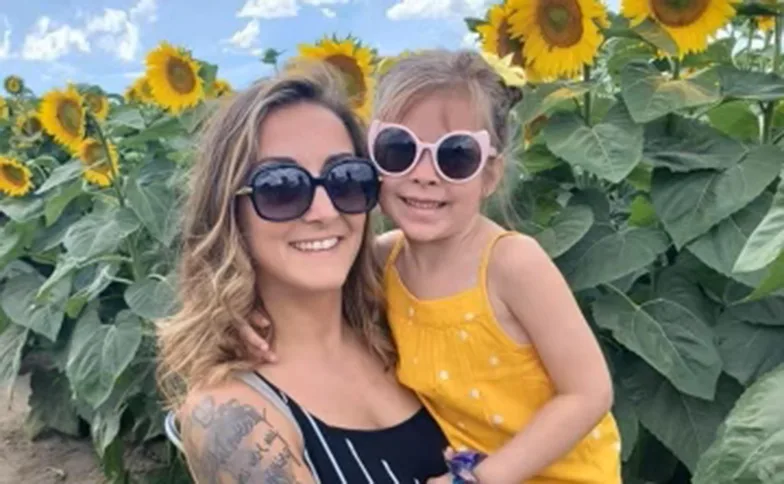 Ian Krohmer with his family