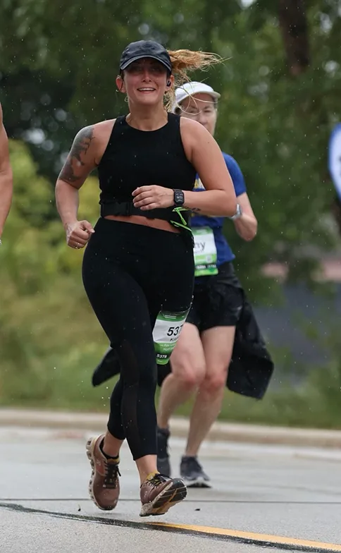 Ian Krohmer playing with kids